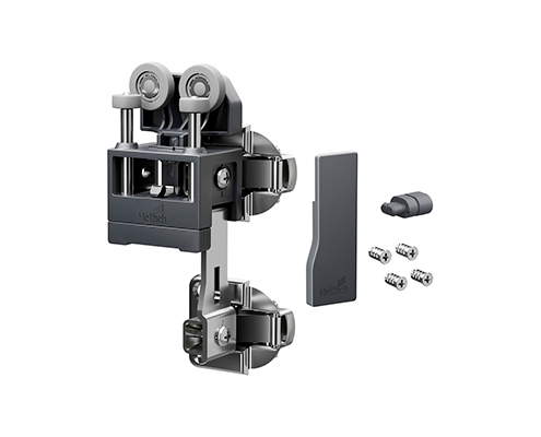9339394-Hettich WingLine L輕型滑輪鉸鏈右-⿊-495x400